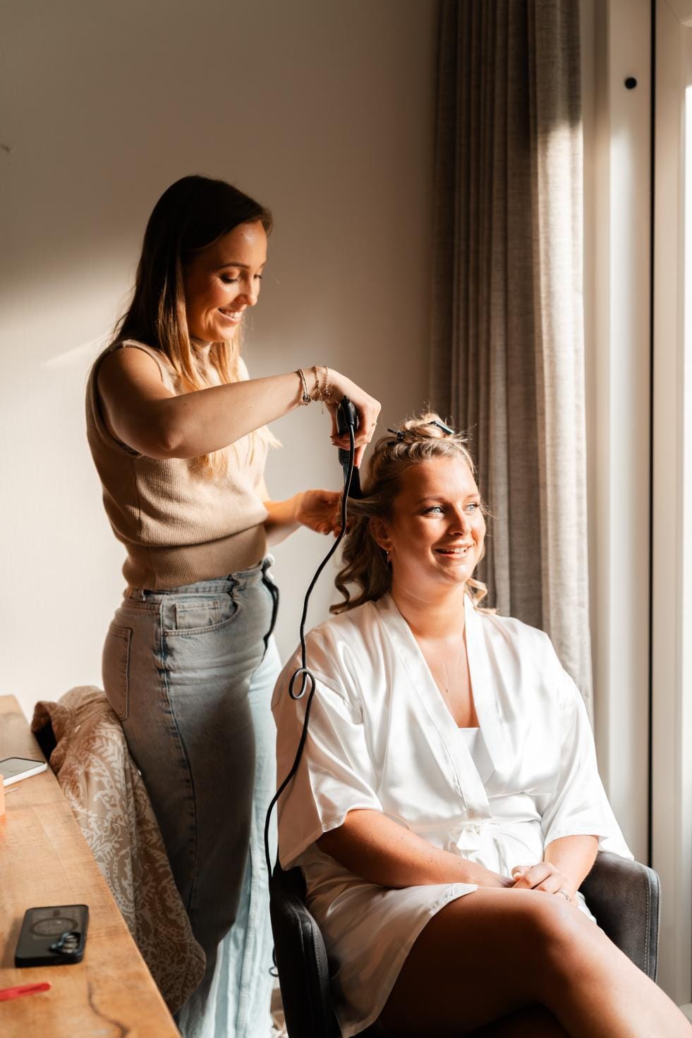 Visagie & hairstyling bruiloft